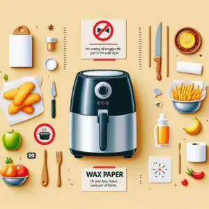 is wax paper air fryer safe? A closer look at the safety and usage of wax paper in an air fryer context